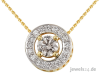 Halsschmuck,  Halskette,  Collier mit Diamanten,  Gelbgold günstig vom Hersteller i
