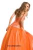 Exklusives Abendkleid 2013 in Orange