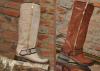 Modischer Stiefel mit der Schnalle _  Canne 