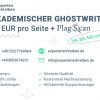 Ghostwriter | Ghostwriting | Hausarbeit | Bachelorarbeit | Masterarbeit | 20 EUR