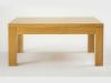 SIMON COUCHTISCH AUS EICHENHOLZ EICHE MASSIVHOLZ 100x70x50cm BEINE 8x8cm