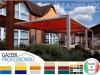 Pavillon Zelt Stahl personalisierte Farben professionell neu 7x7 Garden Café Hot