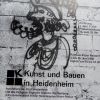 Kunst und Bauen Heidenheim Plakat 1988