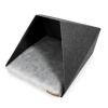 PetPocket Haus mit Matratze im Set - OneSize Dunkelgrau