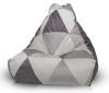 Sitzsack Keiko S Imperia Plush Beanbag Sofa Bodenkissen Dreiecke 8 Farben Sessel