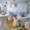 Partyzelt Pavillon Zelte Tische Stühle Hussen mieten für Hochzeit > Komplett Ang