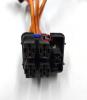 Hochvoltstecker 600V der Hauptbatterie mit Beschädigung der Karosserie Tesla Mod