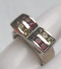 Ring,  925 Silber,  Granat,  Ciitrin
