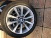 4 gebrauchte BMW Leichtmetall-Räder,  328 V-Speiche,  Silber,  18 Zoll,  incl. Reife