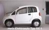 Das kleine Elektroauto Typ TIX 1 Lemosine mit Vierradantrieb.