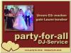 party-for-all DJ-Service - Discjockeys für Ihre Feier - bundesweit