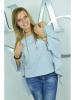 Bluse Damenbluse Damentop Blouse Damenhemnd Top 3/  4 Ärmel Tunika Pulli LULU neu