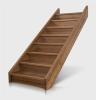 FREITRAGENDE TREPPEN ZUR SELBSTMONTAGE TYP U,  L MASSIVHOLZ EICHE ESCHE BUCHE
