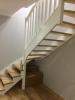 FREITRAGENDE TREPPEN ZUR SELBSTMONTAGE MASSIVHOLZ TYP U,  L ESCHE BUCHE EICHE