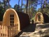 Sauna Pod,  massives Naturhaus Saunapod in 46 mm und 58 mm Wandstärke,  massive Sa