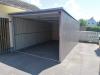Blechgarage Garage Einzelgarage Metallgarage,  3x6 m Blech verzinkt Stahl