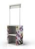 Klemp-System Promotiontheke Messetheke Verkaufstheken OKAPIA 81x205x47cm Werbemi