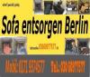 Sofa entsorgen Berlin BSR_  Express kurzfristig Komplettservice