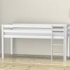 Spielbett Hochbett Bett Set mit Leiter Kiefer Holz lackiert Bett Kinderzimmer Zi