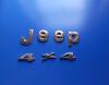 2005-2011 Jeep 4x4 Liberty 3.7L Emblem Buchstaben Abzeichen Symbol