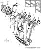 Original Gehäuse für Einlasskrümmer Peugeot 807, 607, 307, 407 206