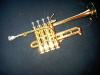 Stomvi Mahler Piccolo B/ A,  24 karat vergoldet
