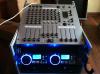 DJ Rack,  Komplett mit Mischpult,  Doppel MP3/ CD Player,  Winkel Rack,  Schwanenhals