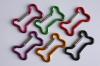 Karabiner,  Herz-/  Knochenform,  Aluminium,  verschiedene Farben,  mittelgroß 