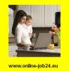 Mini-Job,  Teilzeit arbeiten von zu Hause,  online-office-job,  freie Zeiteinteilun