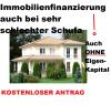 Immobilienfinanzierung auch bei sehr schlechter Schufa - kostenloser Antrag & An