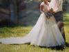 Hochzeitskleid ,  Brautkleid,  Cremefarben,  aus Frankreich