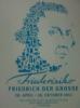Ausstellungs Ansichtskarte Alte Fritz Potsdam Motive Glücksspiel Würfel Backgamm