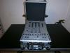 dj mixer mit case