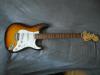Squier Deluxe Stratocaster QMT Baujahr 2004 E Gitarre