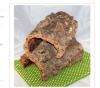 Korkhöhlen,  Korktunnel für Meerschweinchen,  Kleintiere 