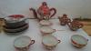 Asiatisches Teeservice Dragon China,  Stempel chinesisches Motiv