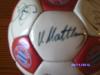 Rarität für Sammler /  Fussball Fans,  Original Fussball,  Original Unterschriften, 