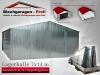 Lagerhalle Blechgarage Lager Landwirtschaft 7x14m Metallgarage