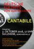 Cantabile singt deutsch   Kulthits von 1920 bis heute   Konzert am 02.10.2016 in