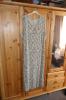 Verkaufe ein weiß / beages Damenkleid Gr.52