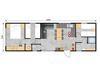 Lark Leisure Home Positano 12m Mobilheim Wohnwagen Dauercamping winterfest