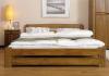 Bett Gästebett Kiefer Holz Doppelbett Holzbett 140x200cm Ehebett Bettgestell Neu