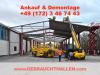Ankauf & Demontage von Stahlhallen,  Fabrikhallen,  Gewerbe-/  Industrie-/  Lagerhal