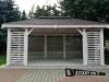 GARTENHAUS 3x4 GARTENLAUBE KLEBEDACH mit HOLZ PAVILLON GRILLPAVILLON KIEFERNHOLZ