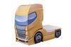 Babybett Kinderbett Jugendbett Autobett Holz Bett 3 FARBEN Truck+2 245/  93 cm