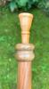 Alphorn,  2- teilig in F,  1. Hand,  aus massivem Nussbaumholz,  Einzelstück,  siehe 