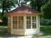 Dachhauben,  Dachhaube,  Firsthaube,  Firstabdeckung,  Pavillon,  ..
