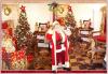 Nostalgische Event Weihnachtsdekorationen und antike Weihnachts-Loungebereiche f