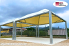 Pavillon 7x7 Überdachung Pagodenzelt Festzelt Pvc Terrassendach Pergola Terrasse