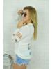 Pulli Damenpulli Pullover Stickpullover Strickjacke Sweater Bluse Jumper Zumba